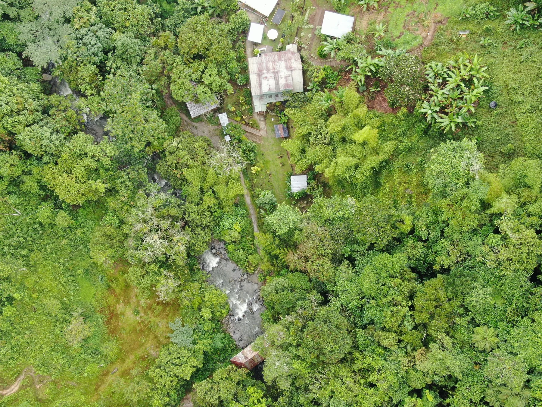 Vista aérea de Curigua Nature